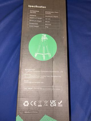 Trípode MACTREM 3 en 1 para Smartphone, iPad y Cám