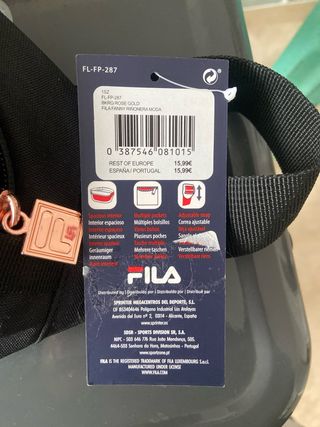 Riñonera Fila Negra sin estrenar