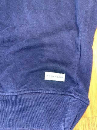 Sudadera Polo Club Orgánica Talla L