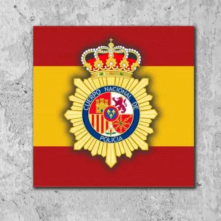 Azulejo Placa Policía Nacional