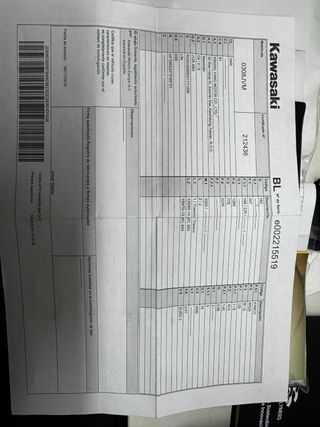 Kawasaki J125 Maxi Scooter 6197 km