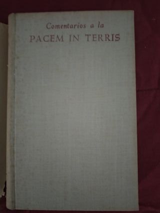 Comentarios a la PÀCEM IN TERRIS