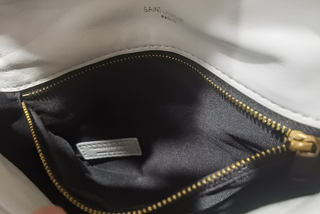 Bolso YSL Cloud pequeño blanco