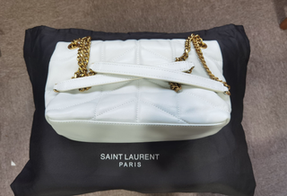 Bolso YSL Cloud pequeño blanco