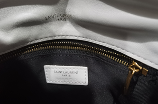 Bolso YSL Cloud pequeño blanco