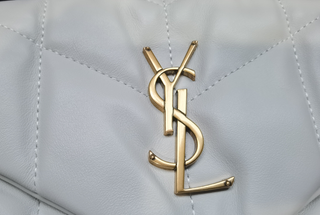 Bolso YSL Cloud pequeño blanco