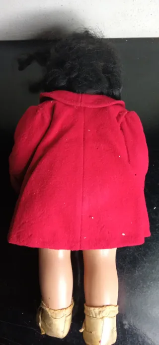 Bambola porcellana con suono anni '40