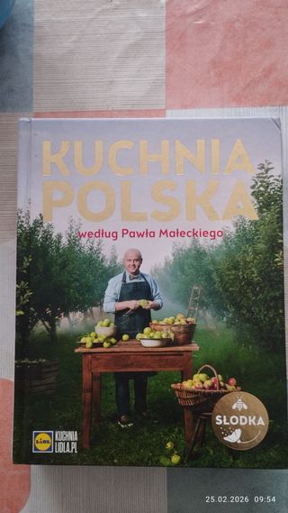 Libro de cocina en polaco