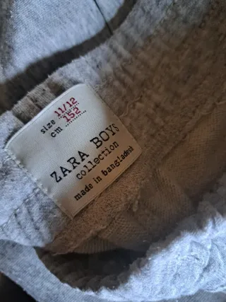 Pantaloni tuta Zara boys bambino grigi