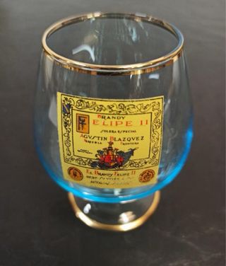 6 Copas Coñac Colores Marcas