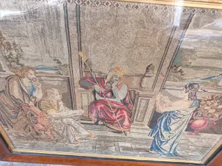 Antiguo tapiz SIGLO XVIII
