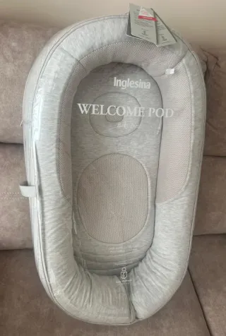 Reductor Nido Bebé Inglesina Gris WELCOME POD.