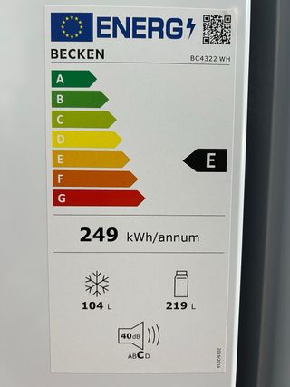 Nevera Becken Blanca