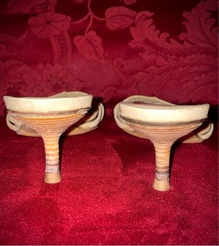 Sandali Gucci Tg 38 Bianco Avorio