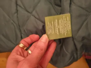 Gabardina 3/4 estampado, marca Riverside