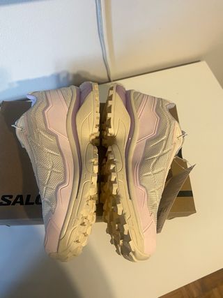 Scarpe Salomon donna viola e bianche