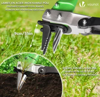 Extractor de Malezas Jardín VOUNOT