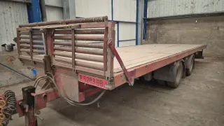 Remolque Leciñena Plataforma 2 Ejes