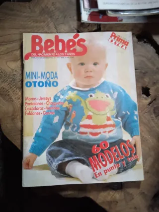 9 revistas patrones bebes y niños