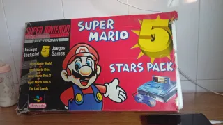 Super Nintendo 5 Juegos Pack