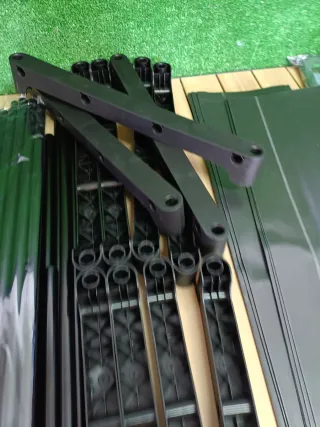 Guardaroba SONGMICS in metallo beige nero