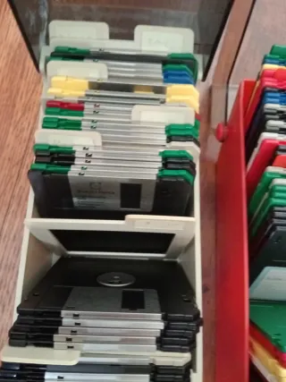 Discos Duros 3.5 BASF, Imation  lote 125 disco