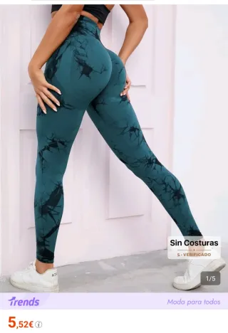 Mallas Tie-Dye verde