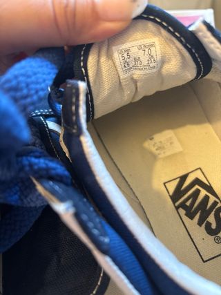 Sapatilhas Vans Azuis