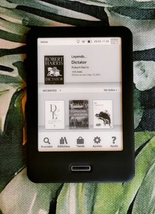 Libro electrónico BQ Cervantes 4 Negro