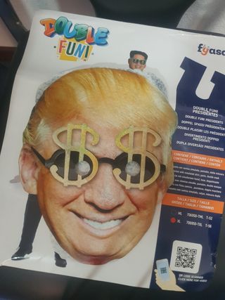 Disfraz de Donal Trump y Kim Jong UN