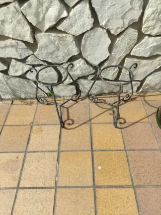 Porta Macetas Forja Hierro Disponibles 2 unidades