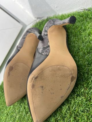 Zapatos de tacón Zara Woman negros