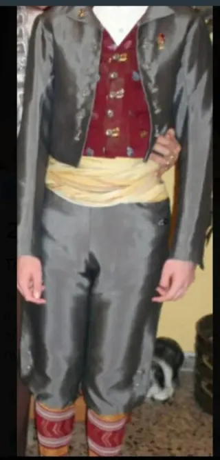 Traje de Fallero con chaleco niño talla 12