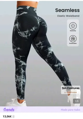 Mallas Tie-Dye Negro