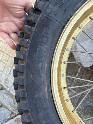 Rueda Trasera Trial Cota 309 Llanta 18, Michelin