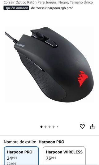 Teclado y Ratón Corsair K55 RGB Pro Gaming