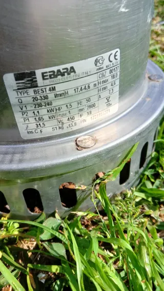 Bomba de agua sumergible EBARA