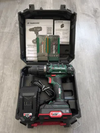 Atornilladora Taladradora Recargable 20V. Parkside