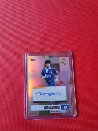 Iván Zamorano Autógrafo Original 4/5