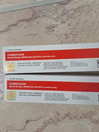 Cartucho OKI C3300/C3400 p/n 43459408 Negro