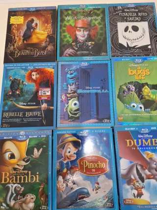 Fundas Slipcover Disney Blu-ray