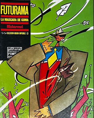 2 Comics L piramide de cristal/la máscara de goma.