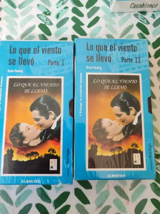 Lo que el viento se llevó VHS Parte I y II