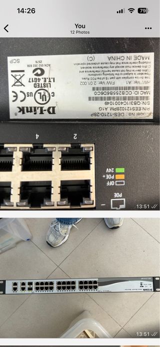 Switch D-Link DES-1210-28P