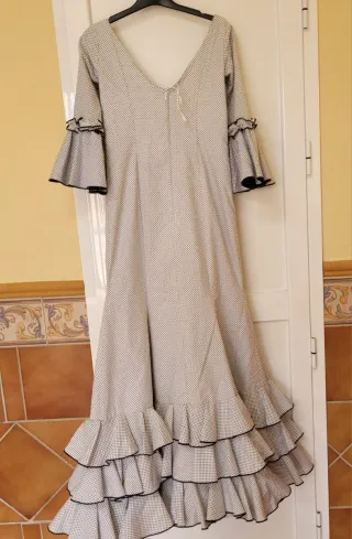 Traje Flamenca Talla 36/38 Lunares