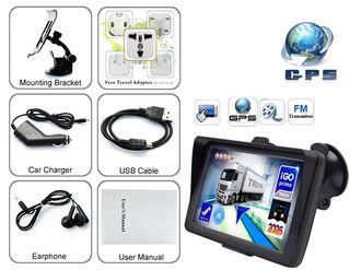 NAVEGADOR GPS 7" IGO PRIMO CAMION EUROPA 2026