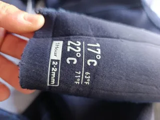 Traje neopreno Olaian azul