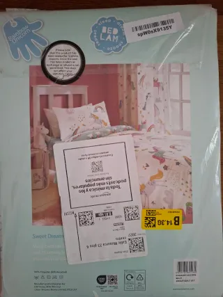 Funda Nórdica Unicornio Microfibra 135x200