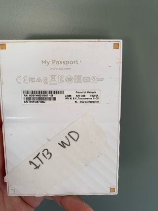 Disco Duro Portátil 1 Tb