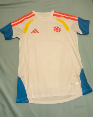 Camiseta Selección Colombia Adidas Blanca